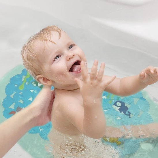 Tapis de bain pour bébé| Antidérapant Sécurité - BEBE JEAJAD