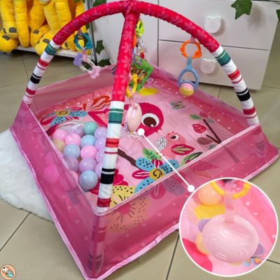 Tapis d'éveil bébé montessori | Borders™ - BEBE JEAJAD