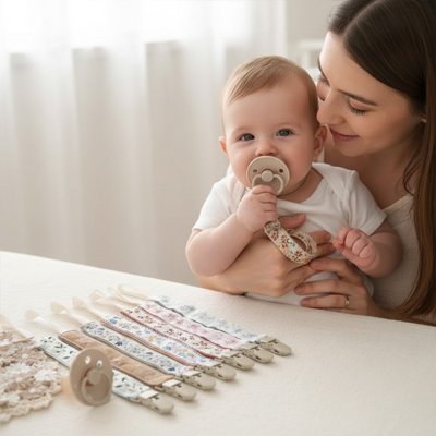 Attache sucette | Secure Baby - BEBE JEAJAD