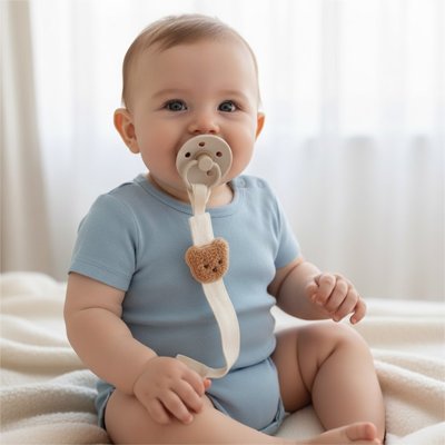 Attache sucette | Sécurisé - BEBE JEAJAD