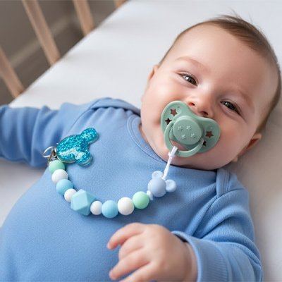 Attache tetine | Design Sécurité - BEBE JEAJAD