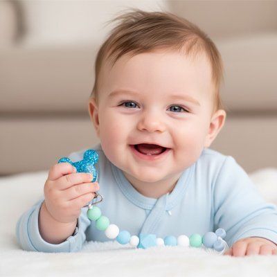 Attache tetine | Design Sécurité - BEBE JEAJAD