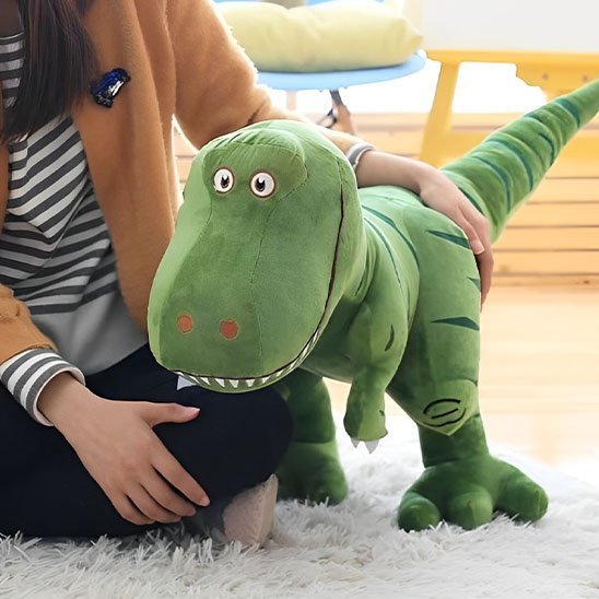 Dinosaure peluche | Ultra - doux - BEBE JEAJAD
