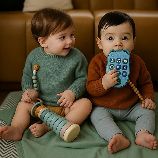 Jouet bebe 1 an | Éveil Sensoriel Coloré - BEBE JEAJAD