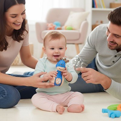 Jouet eveil bebe | Coloré Sensoriel - BEBE JEAJAD