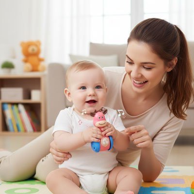 Jouet eveil bebe | Coloré Sensoriel - BEBE JEAJAD