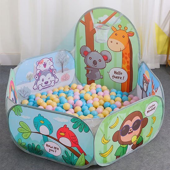 Piscine a balle bebe | Éveil Coloré - BEBE JEAJAD