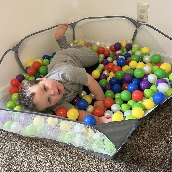 Piscine à balles bébé | Ludisécurité - BEBE JEAJAD