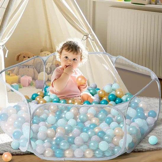 Piscine à balles bébé | Ludisécurité - BEBE JEAJAD