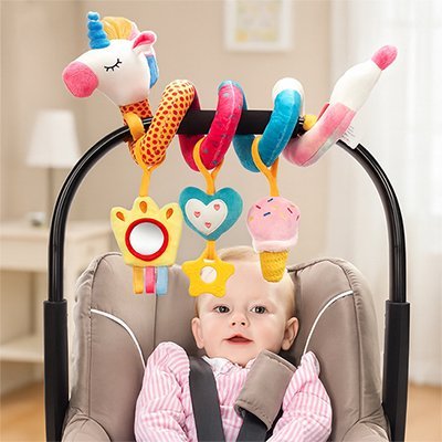 Spirale d'activité bébé | Éveil Coloré - BEBE JEAJAD