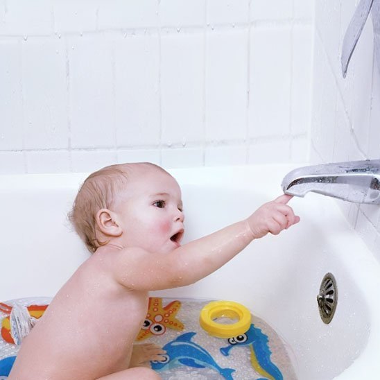 Tapis de bain pour bébé | Antidérapant - BEBE JEAJAD