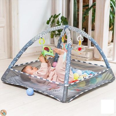 Tapis d'éveil bébé montessori | Borders™ - BEBE JEAJAD