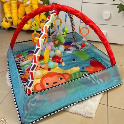 Tapis d'éveil bébé montessori | Borders™ - BEBE JEAJAD