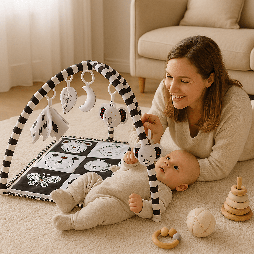 Tapis d'éveil bébé Montessori I Trainers™ - BEBE JEAJAD