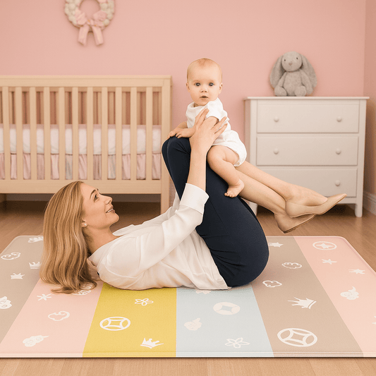 Tapis d'éveil bébé pliable | Tapidou - BEBE JEAJAD