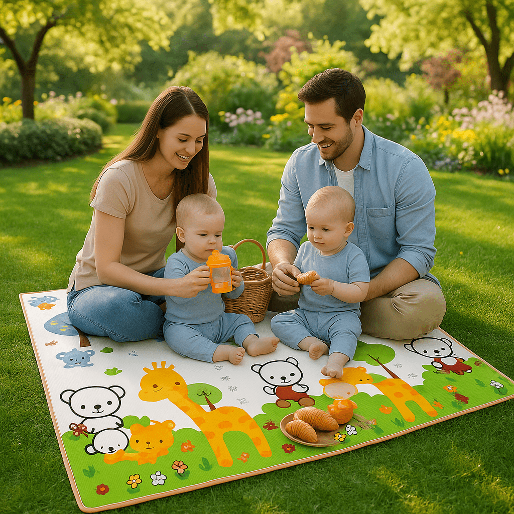 Tapis d'éveil | Réversible™ - BEBE JEAJAD