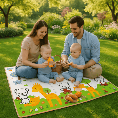 Tapis d'éveil | Réversible™ - BEBE JEAJAD